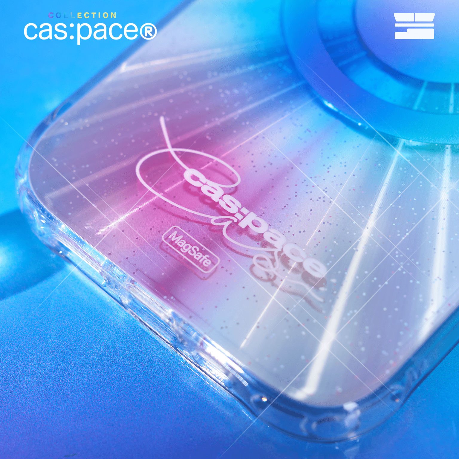 cas:pace 24S/S collection「オーロラダイヤモンド」携帯ケース - cas:pace 殼空間